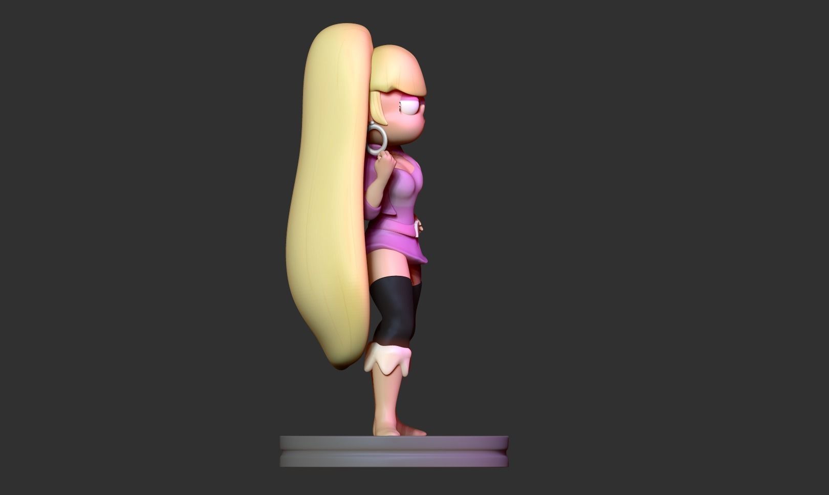 Gravity Falls Pacifica - Fanart 3D print model_8