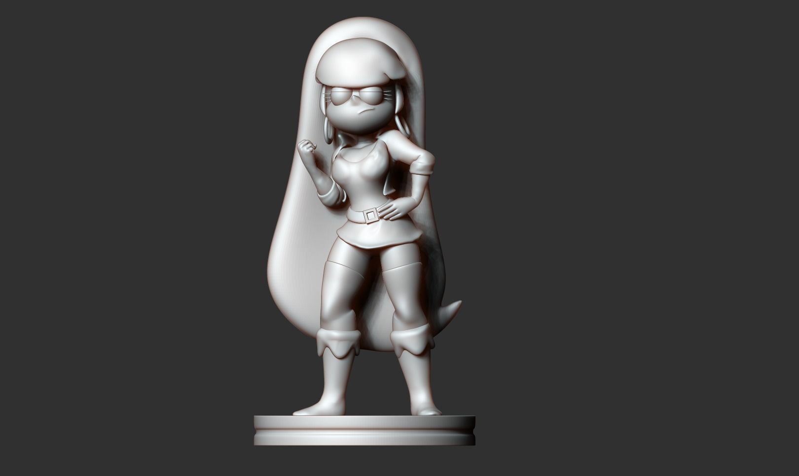 Gravity Falls Pacifica - Fanart 3D print model_11