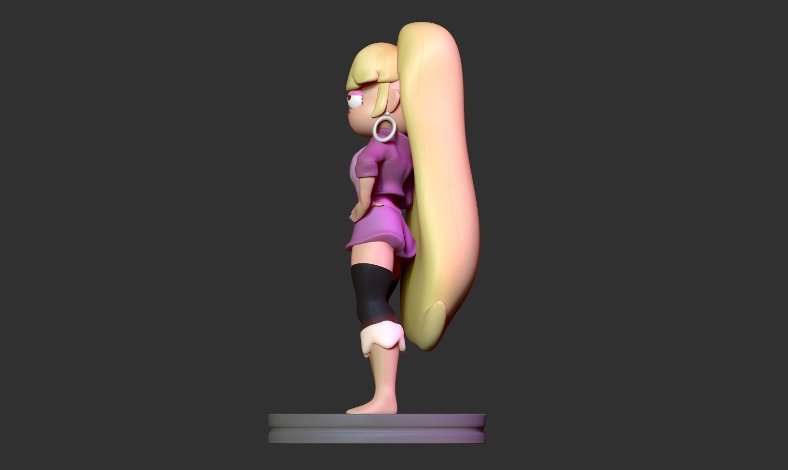 Gravity Falls Pacifica - Fanart 3D print model_6