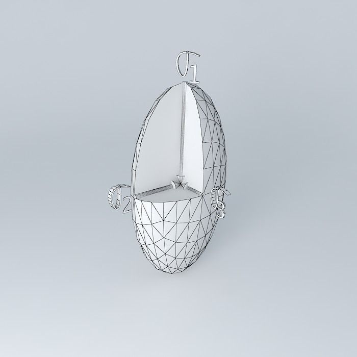 Stress ellipsoid Free 3D model_4