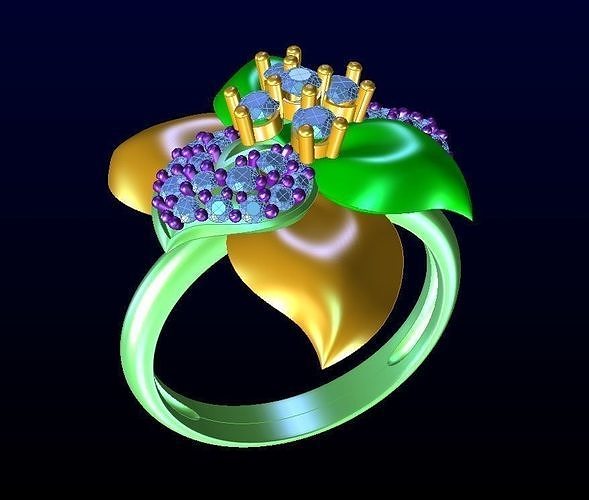 DIAMOND JEWELLERY 3D print model