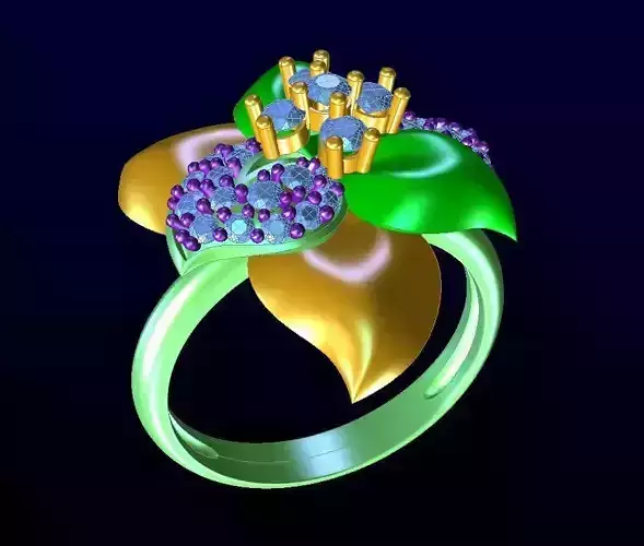 DIAMOND JEWELLERY 3D print model