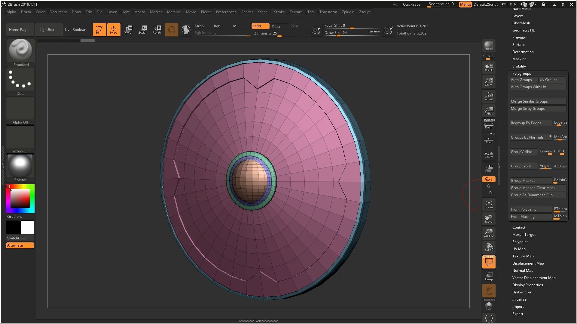Nomad Shield Low-poly 3D model_8