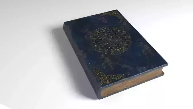 Closed Ancient Spellbook