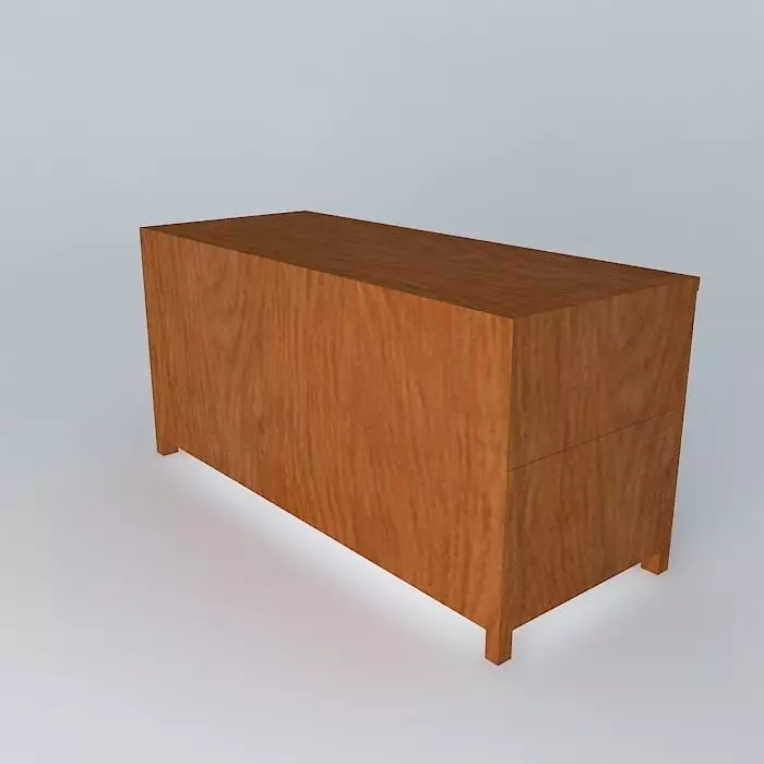 Glass door cabinet Free 3D model