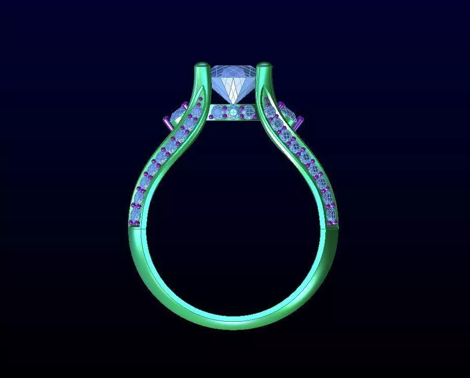 DIAMOND JEWELLERY 3D print model