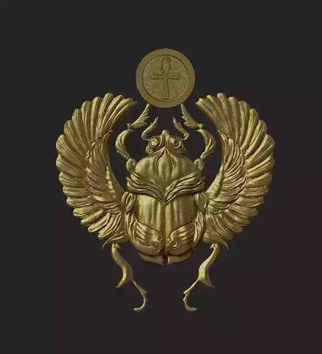 SCARAB ANKH SYMBOL 3D print model