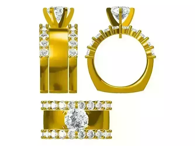 Diamond mounting ring item no YSC7