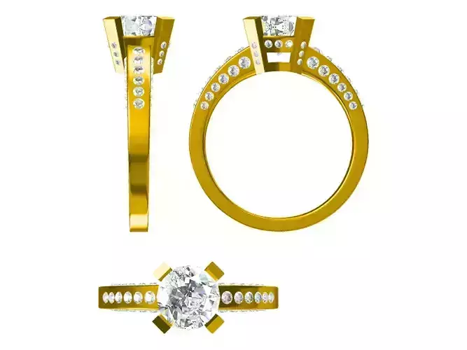 Diamond mounting ring  item no YSC9