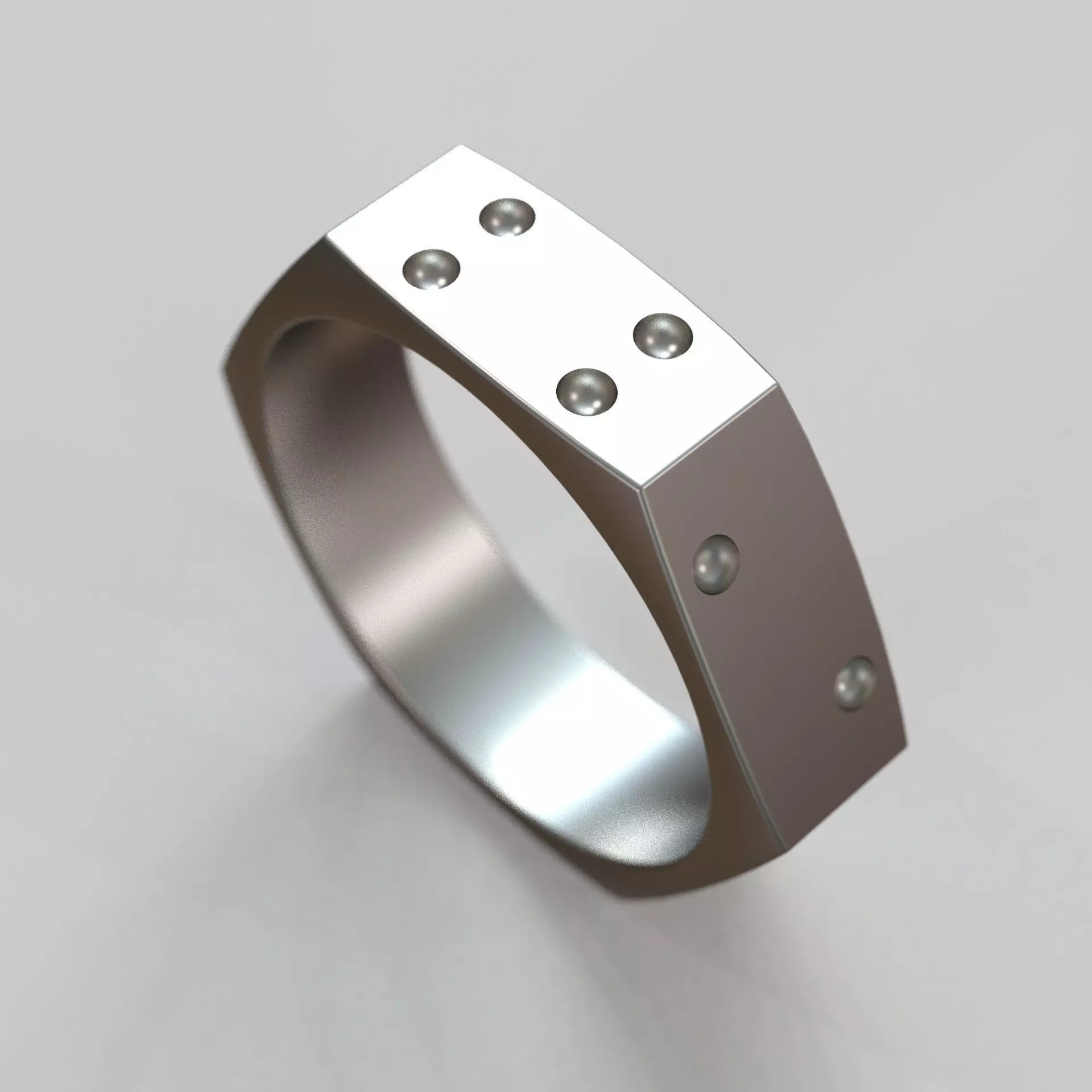 Wedding ring obr389 3D print model_0