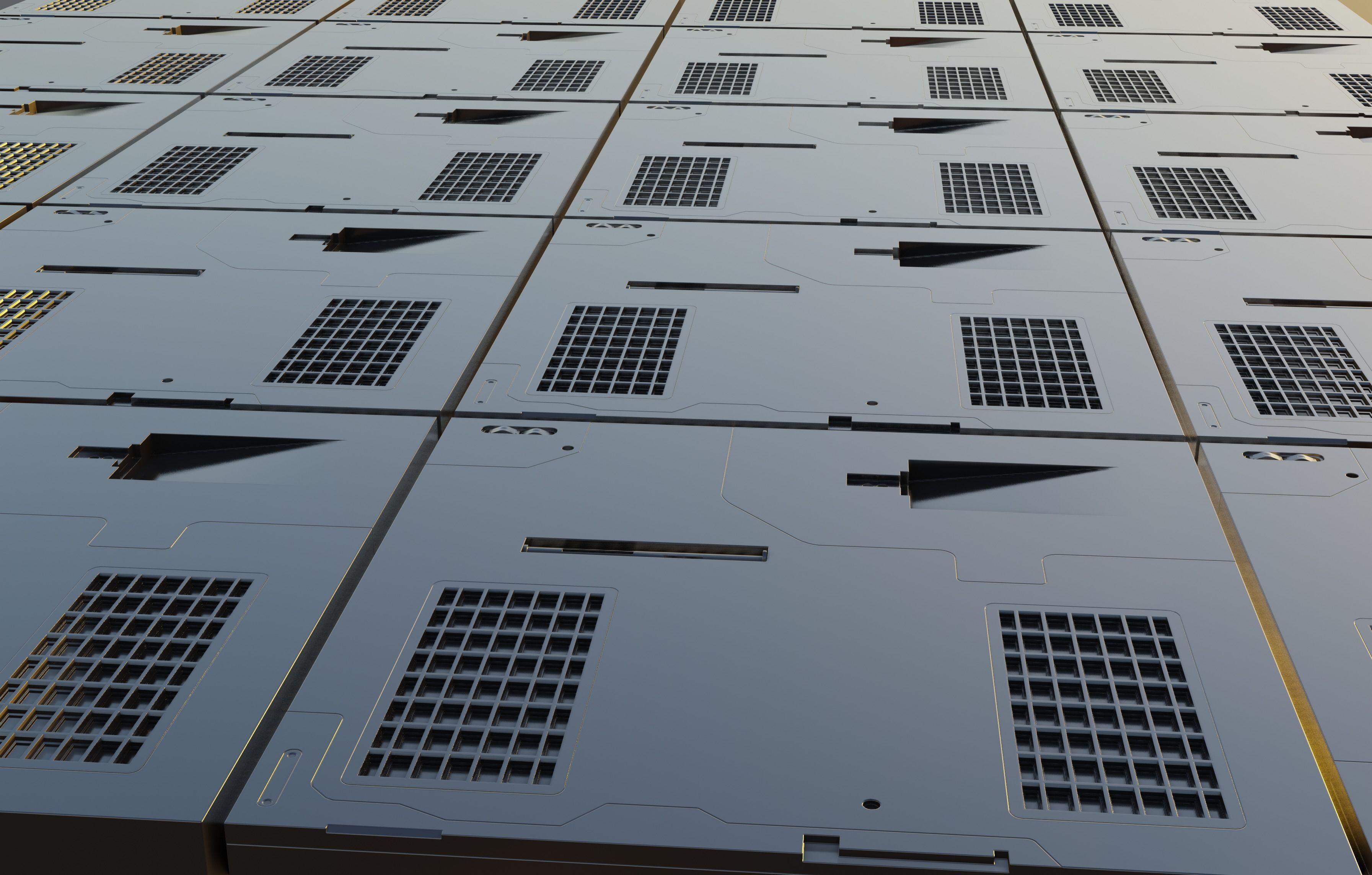 sci fi asset with textures 3D model_16