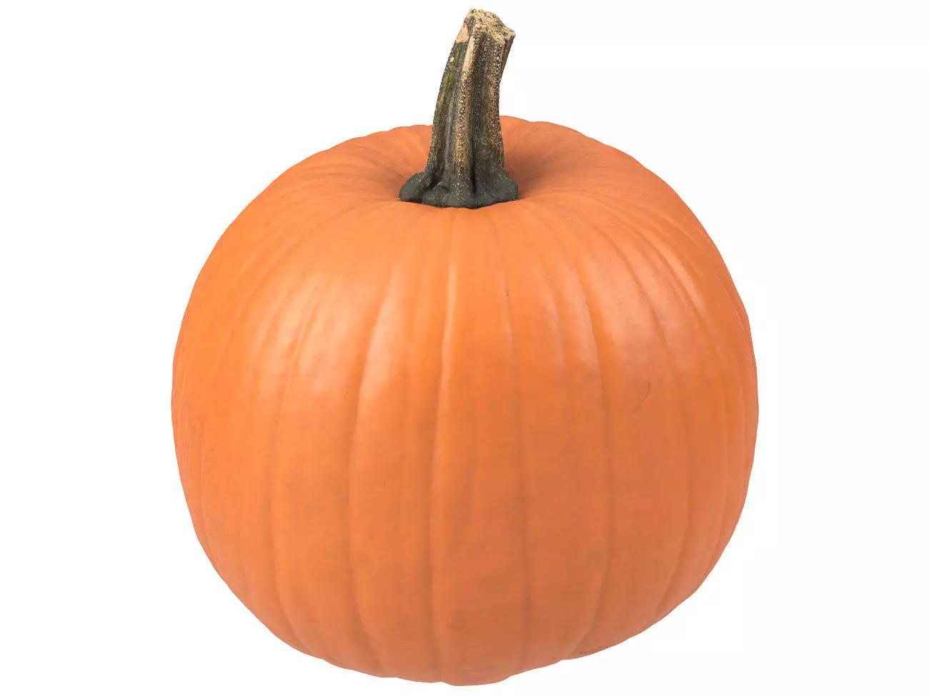 Photorealistic Pumpkin 3D Scan 3D model_0