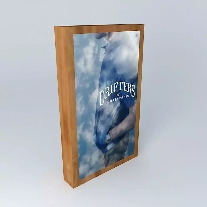 Drifters poster - wood frame Free 3D model