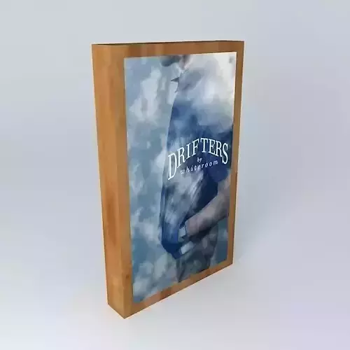 Drifters poster - wood frame