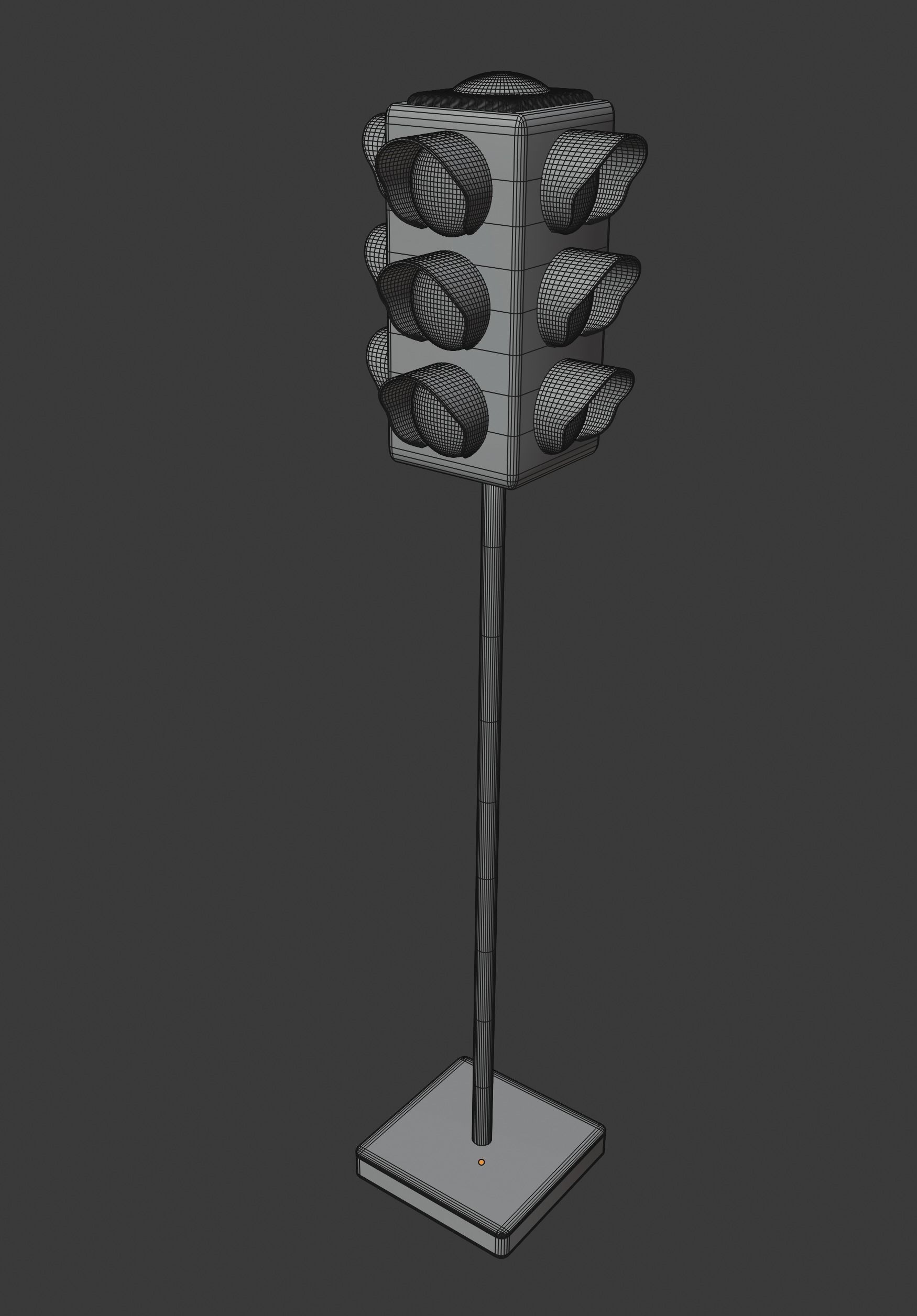 Traffic Light 3D model_11