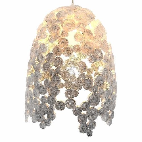 ICI ET LA MARINA BELL Handmade cardboard pendant lamp 3D model