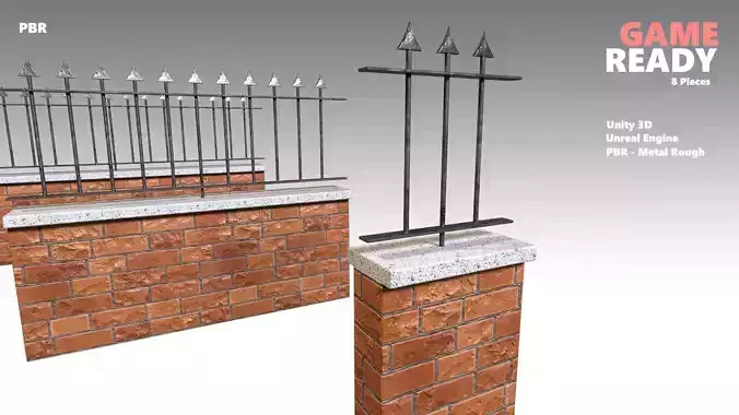 Brick Wall Pack PBR - Modular - Version 1 - 