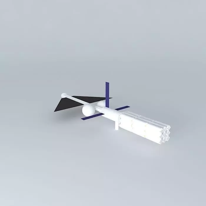 Orbital transfer vehicle Free 3D model_0