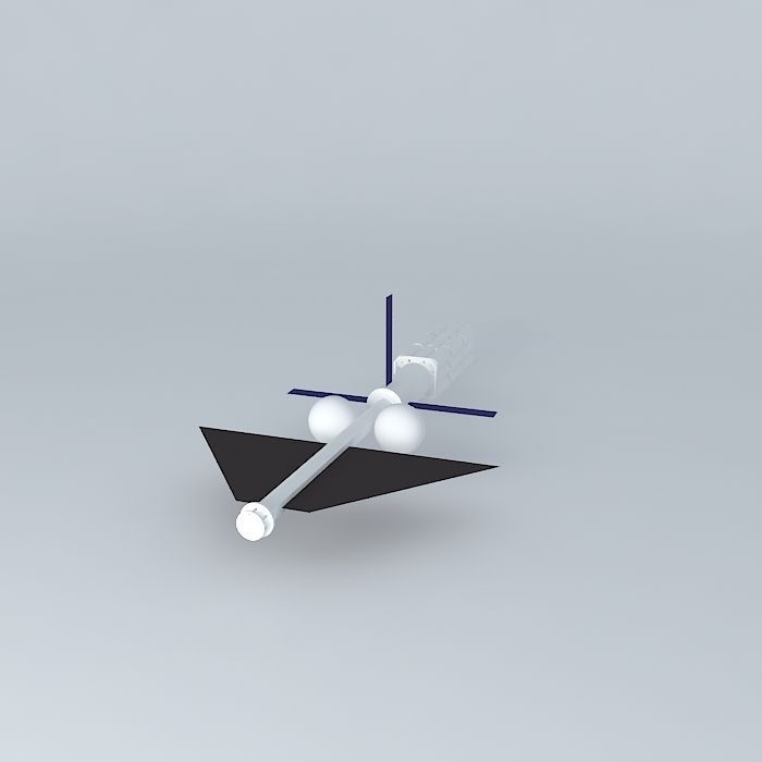 Orbital transfer vehicle Free 3D model_1