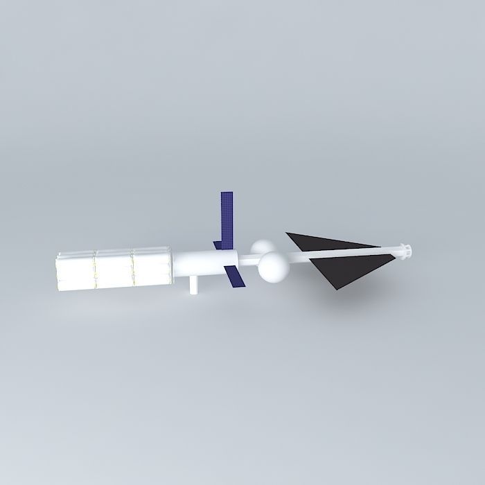 Orbital transfer vehicle Free 3D model_2