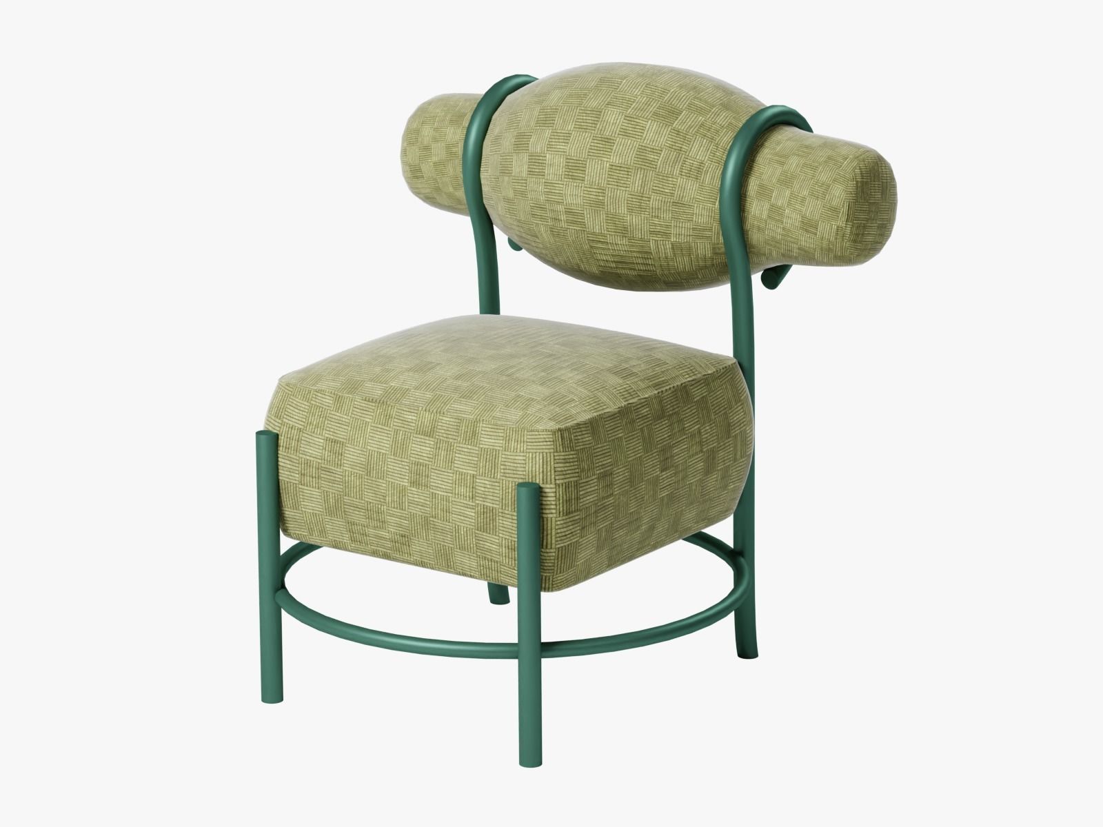 Chair Subdivision Ready for Film Low-poly 3D model_1