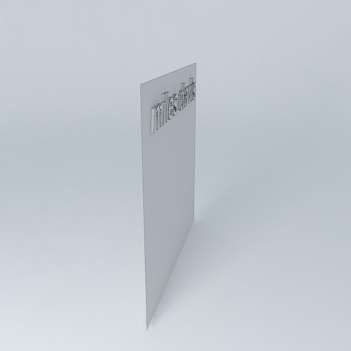 Miles vinyl Free 3D model_3