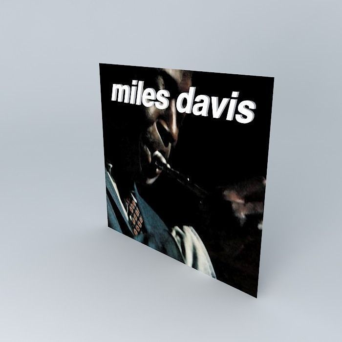 Miles vinyl Free 3D model_2