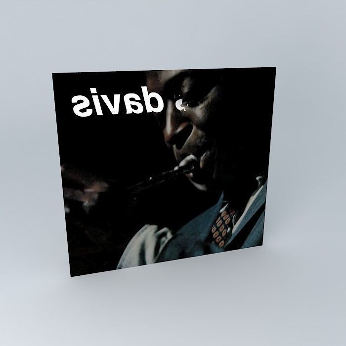 Miles vinyl Free 3D model_1