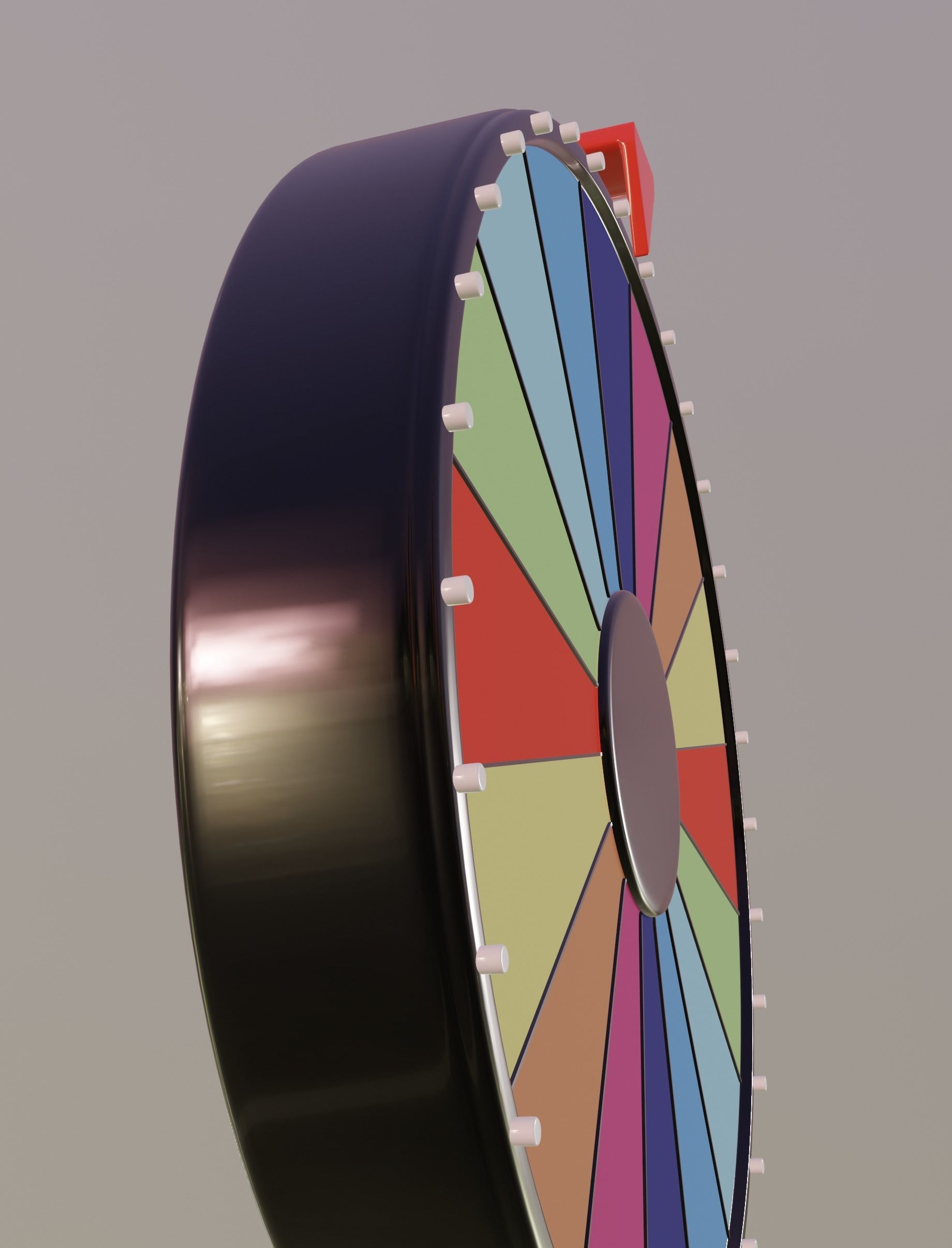 Spinning Wheel 3D model_7