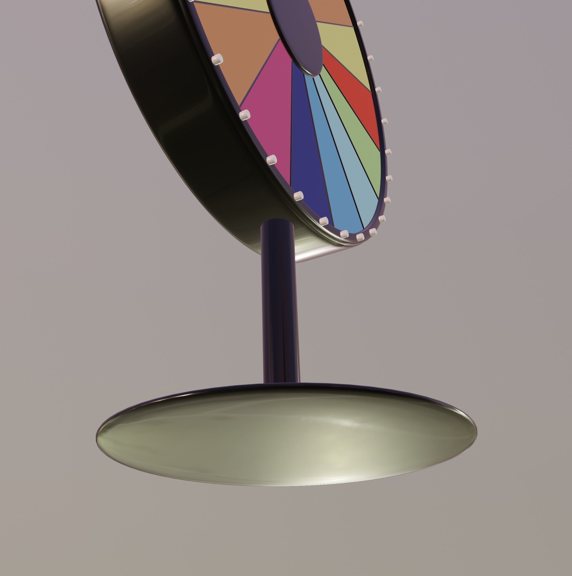 Spinning Wheel 3D model_8