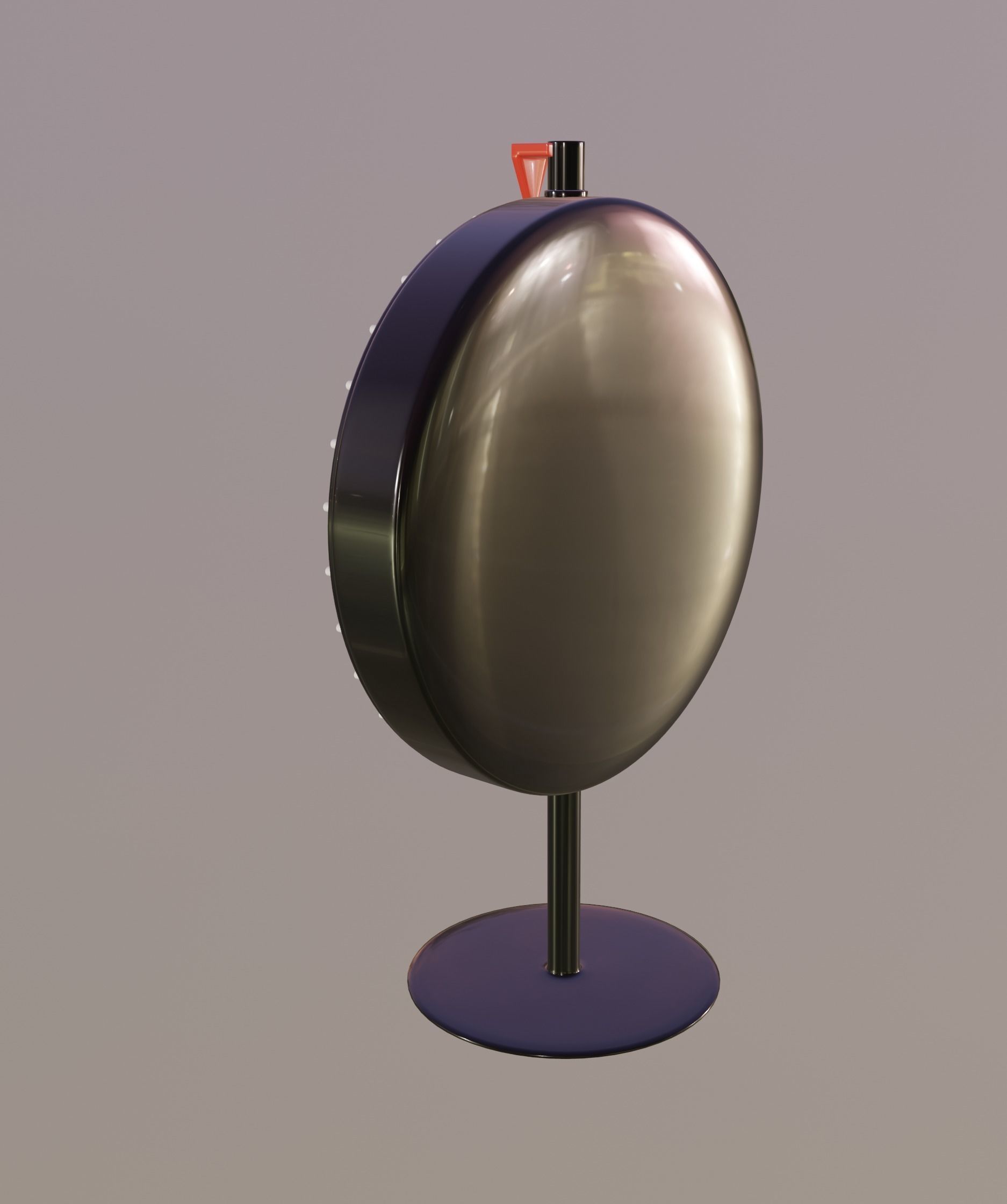 Spinning Wheel 3D model_3