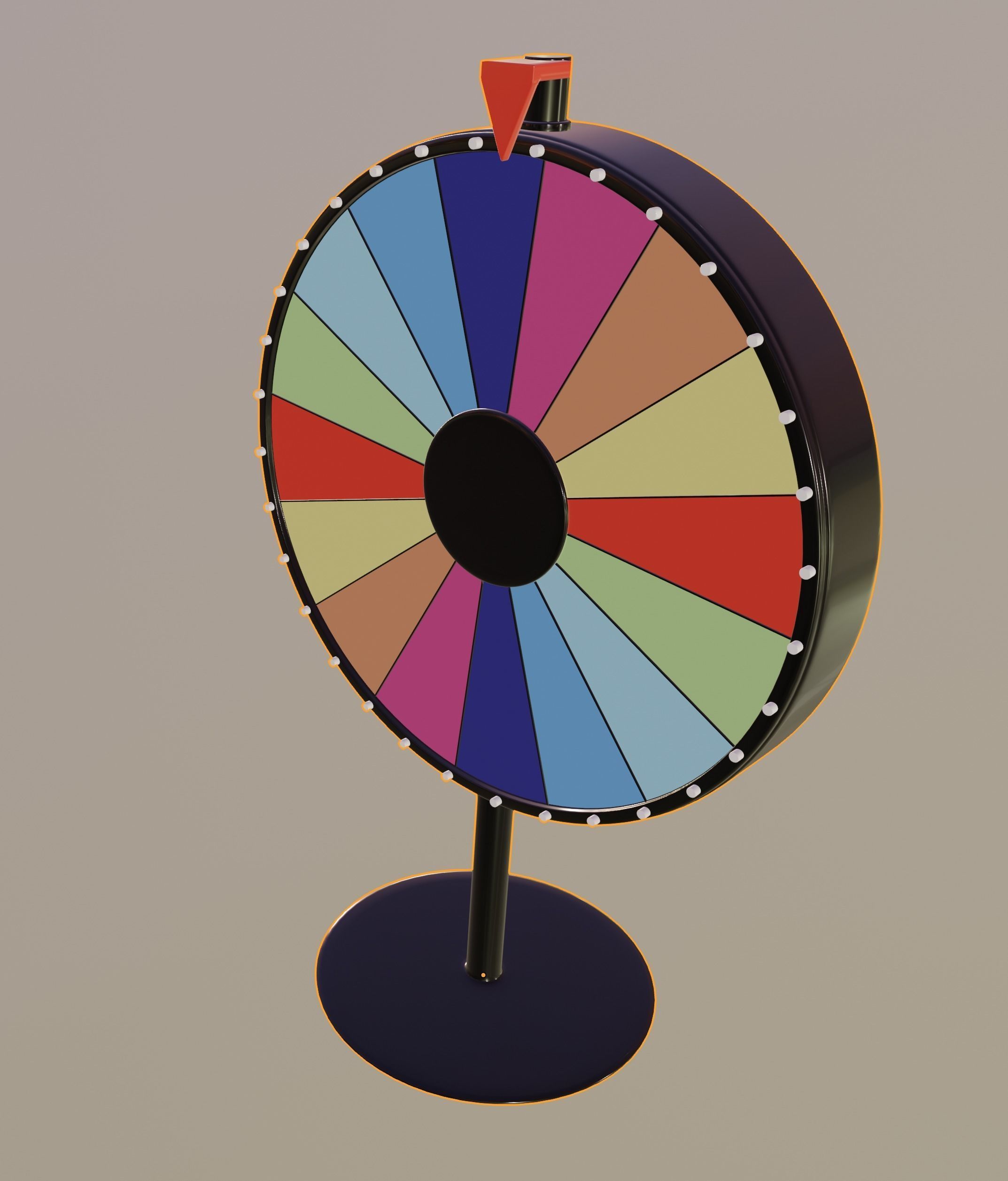 Spinning Wheel 3D model_14