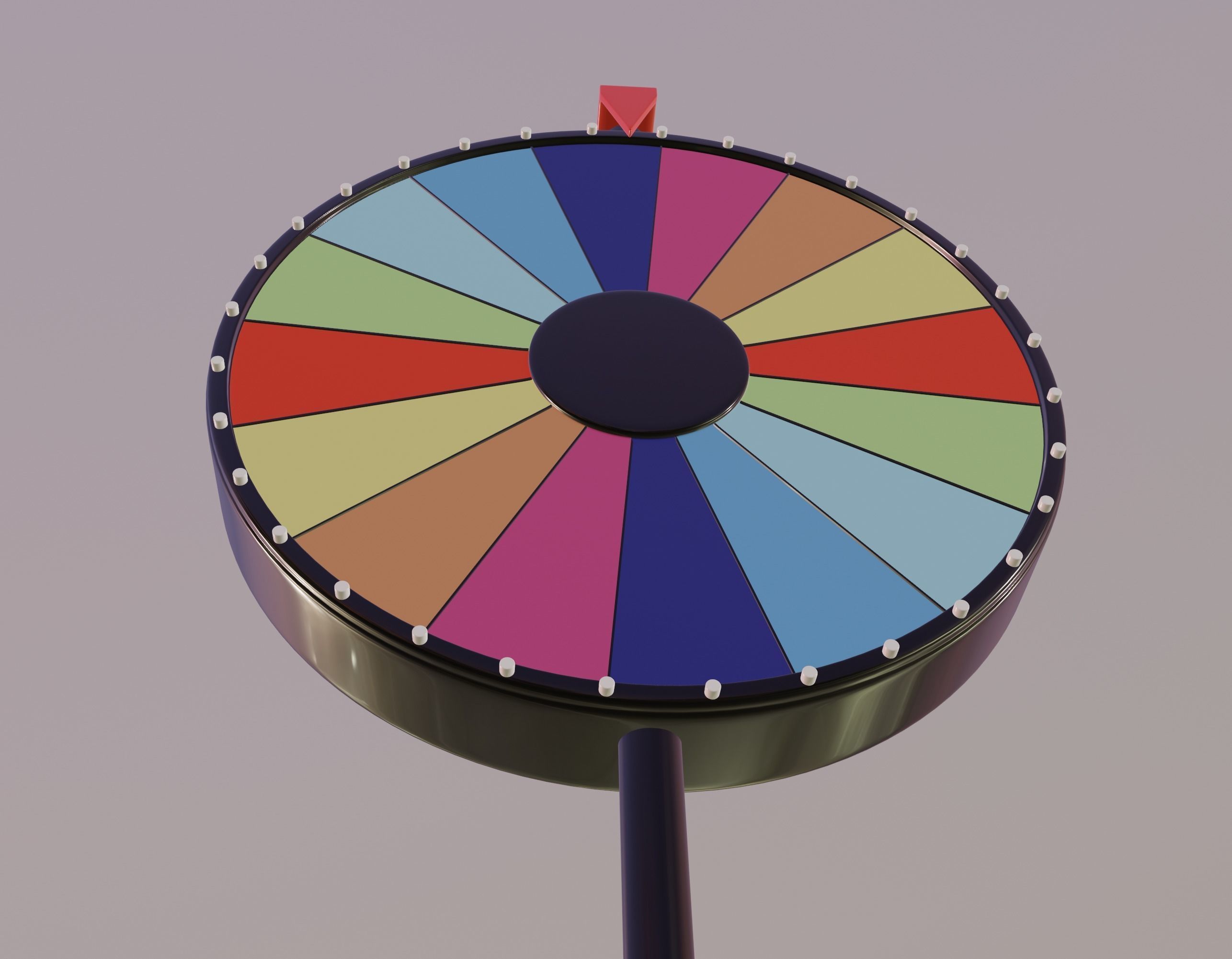 Spinning Wheel 3D model_10
