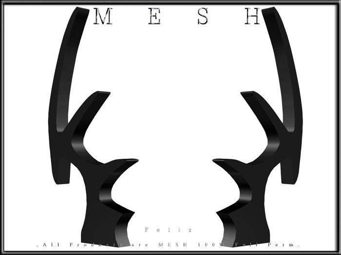 Bat Wings - Right and Left Low-poly 3D model_1