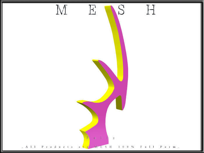 Bat Wings - Right and Left Low-poly 3D model_2