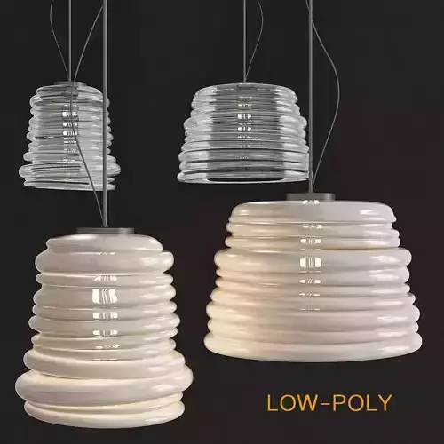 Karman BIBENDUM low poly 3d model