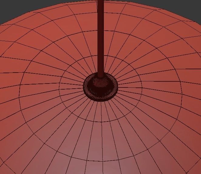 PLEATED CRYSTAL Pendant lamp 3D model_5