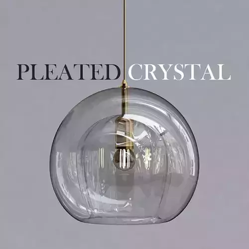 PLEATED CRYSTAL Pendant lamp