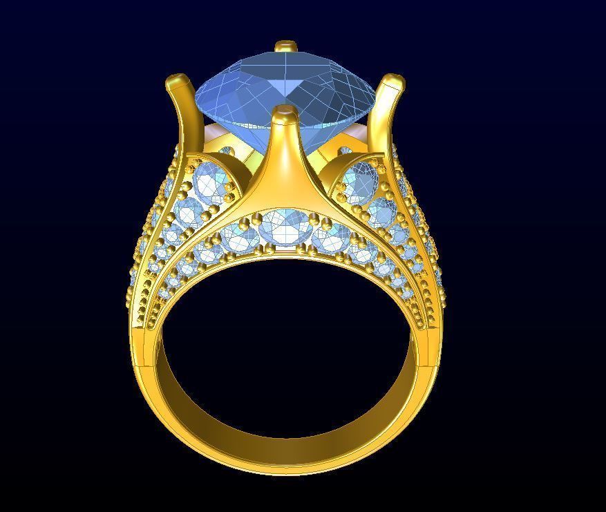 DIAMOND JEWELLERY 3D print model_1