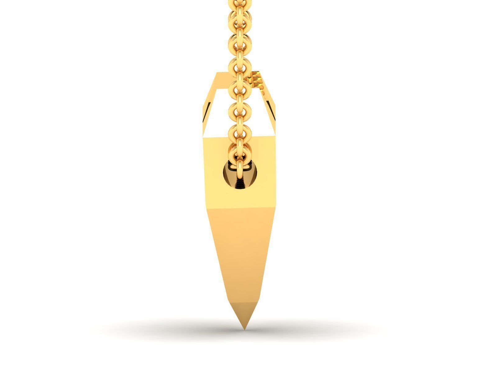 Women heart pendant 3dm render detail 3D print model_4