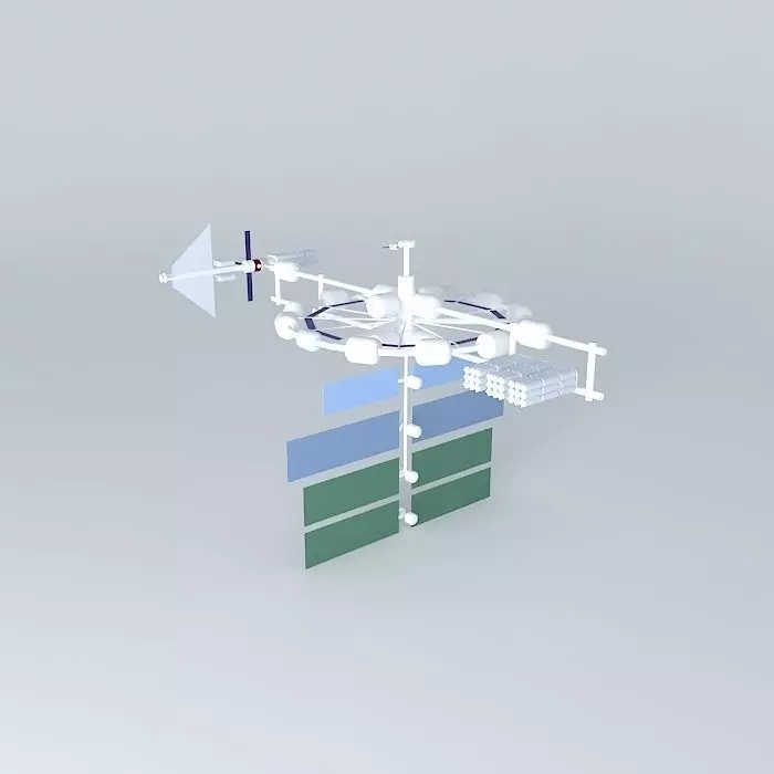 Icarus Space station Free 3D model