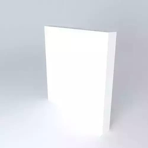 Perspex wall Free 3D model