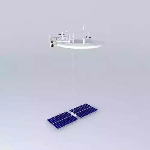 BTE Orbital Construction Facility model 3