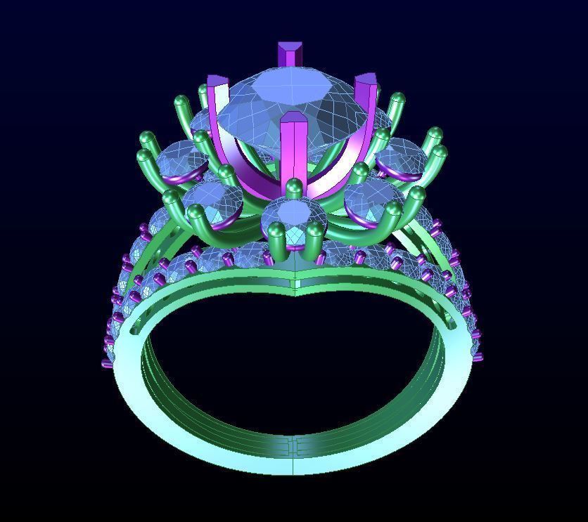 DIAMOND JEWELLERY 3D print model_1