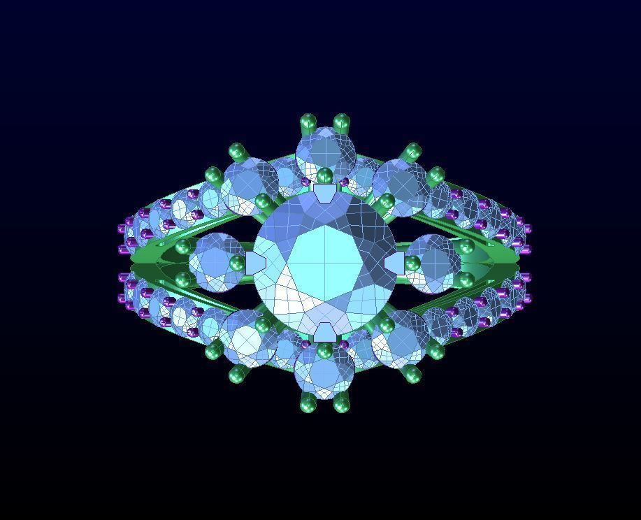 DIAMOND JEWELLERY 3D print model_3