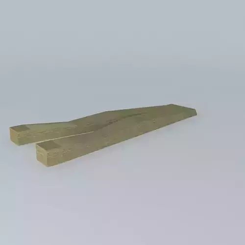 runway 1 two wooden planks