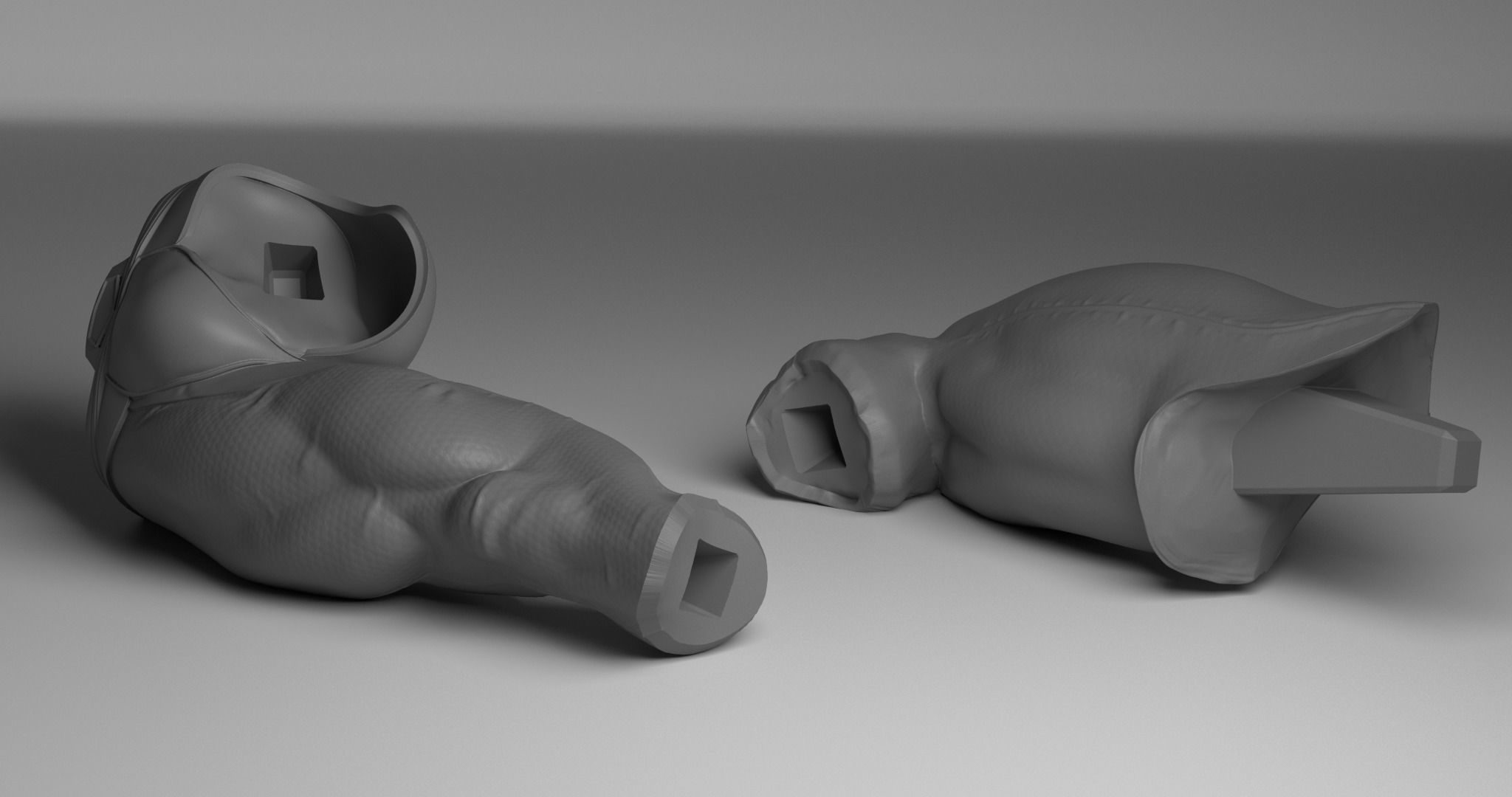 Superman sculpt  3D print model_12