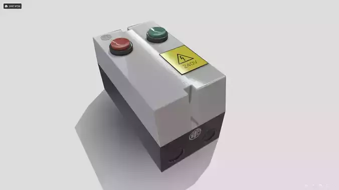 DOL Starter Low-poly 3D model DOL Starter Low-poly 3D model