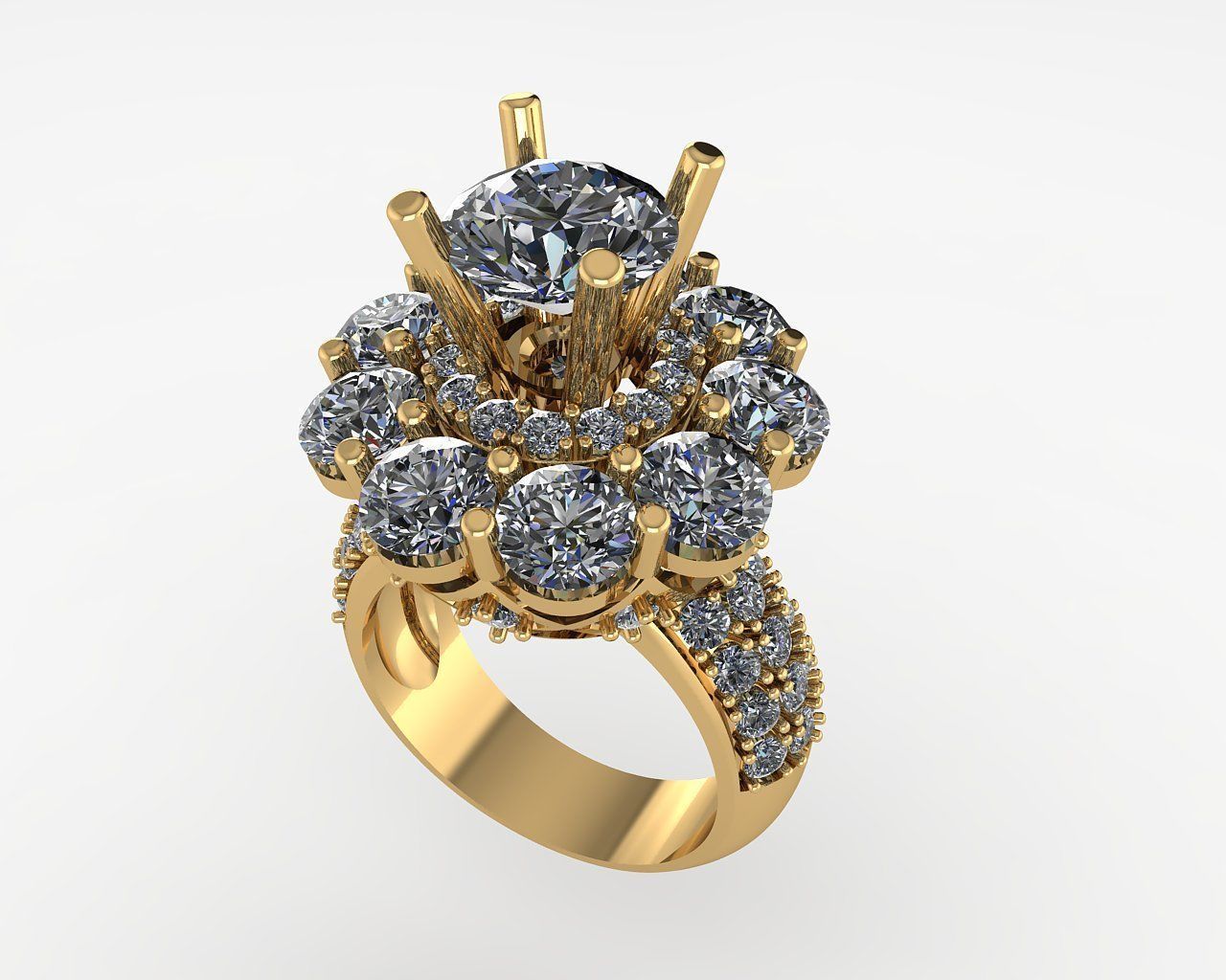 3D printing model PREMIUM RINGS  3D print model_2