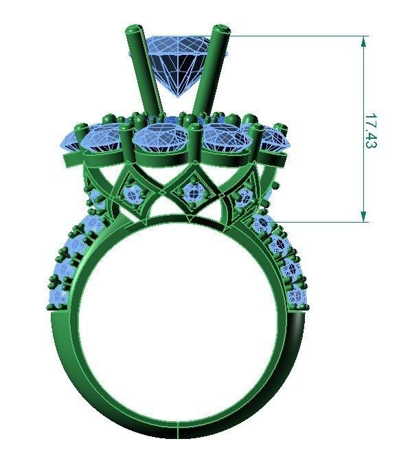 3D printing model PREMIUM RINGS  3D print model_5